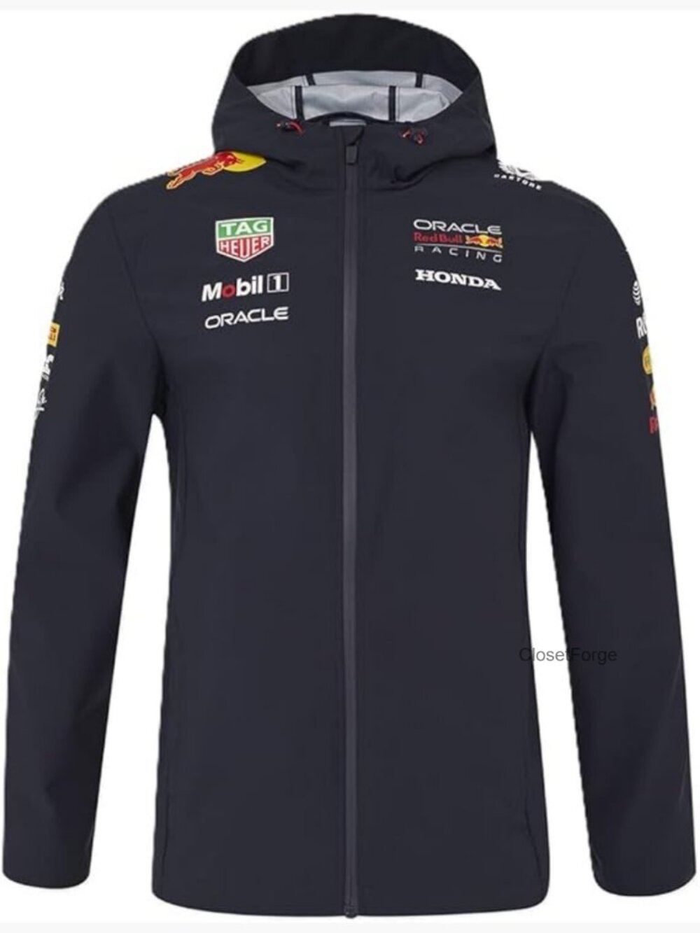 Formula 1 Team Rain Jacket - Waterproof Regular Fit Hooded